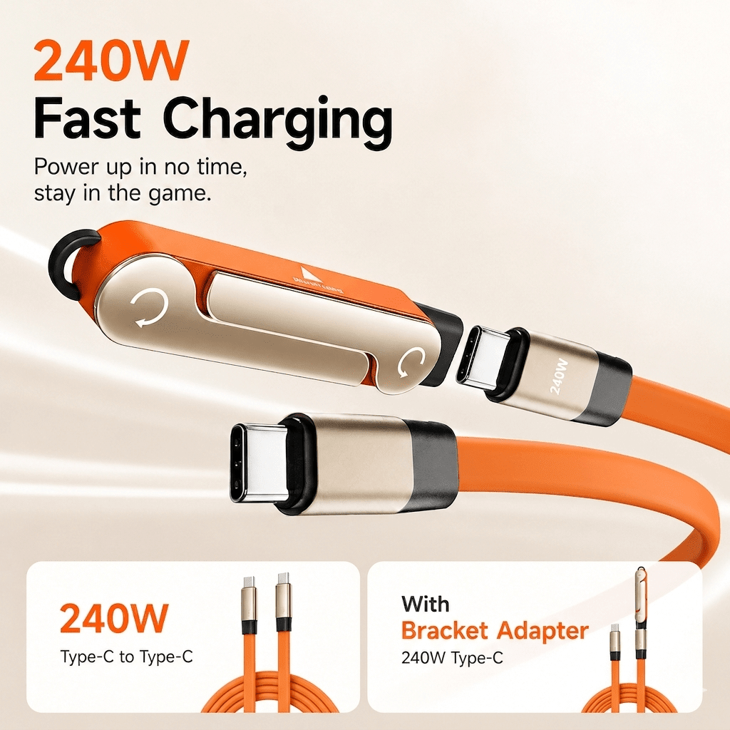 Sorted 2-in-1 Detachable Charging Cable Stand - SortedStuff