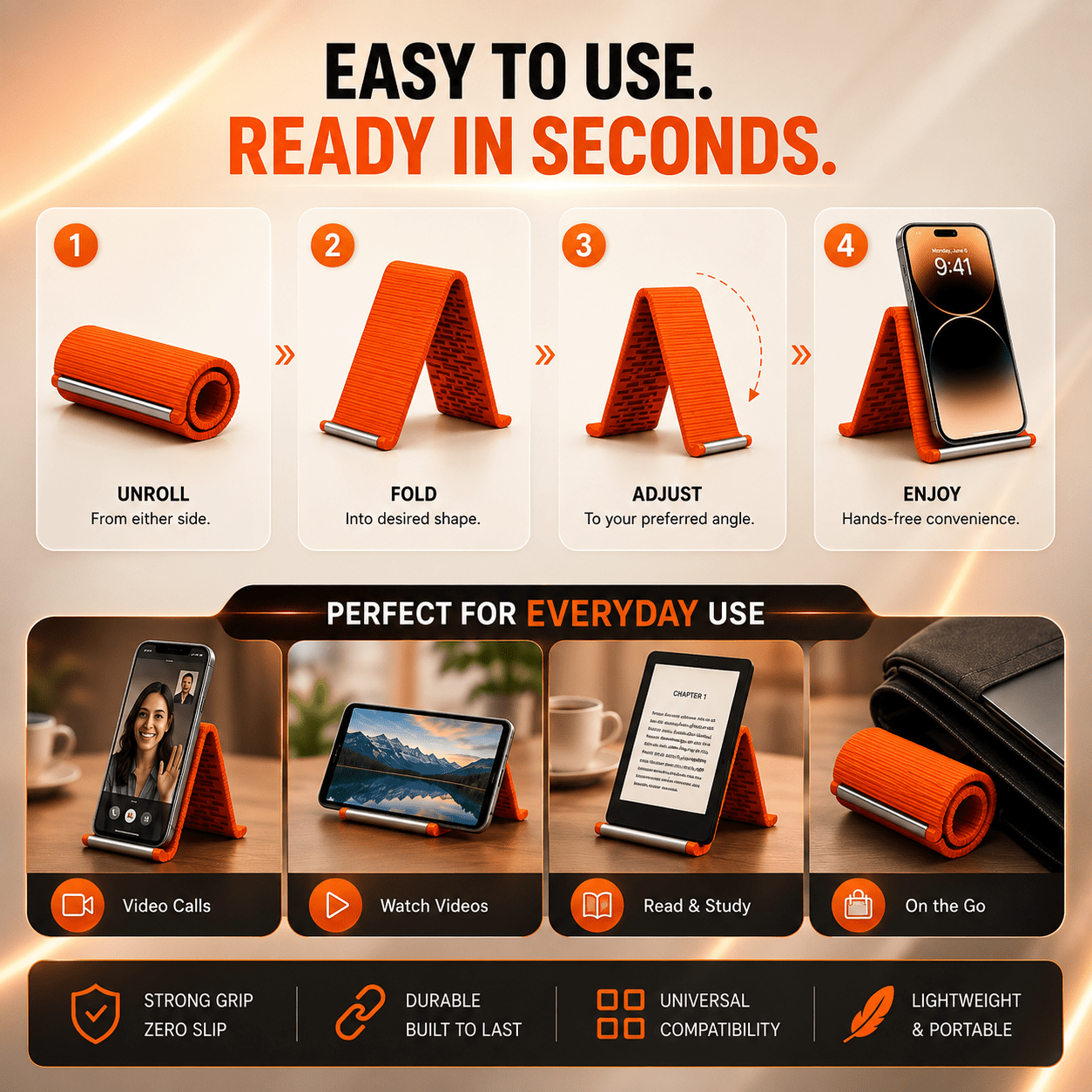 Sorted Flexible Silicone Phone Stand - SortedStuff