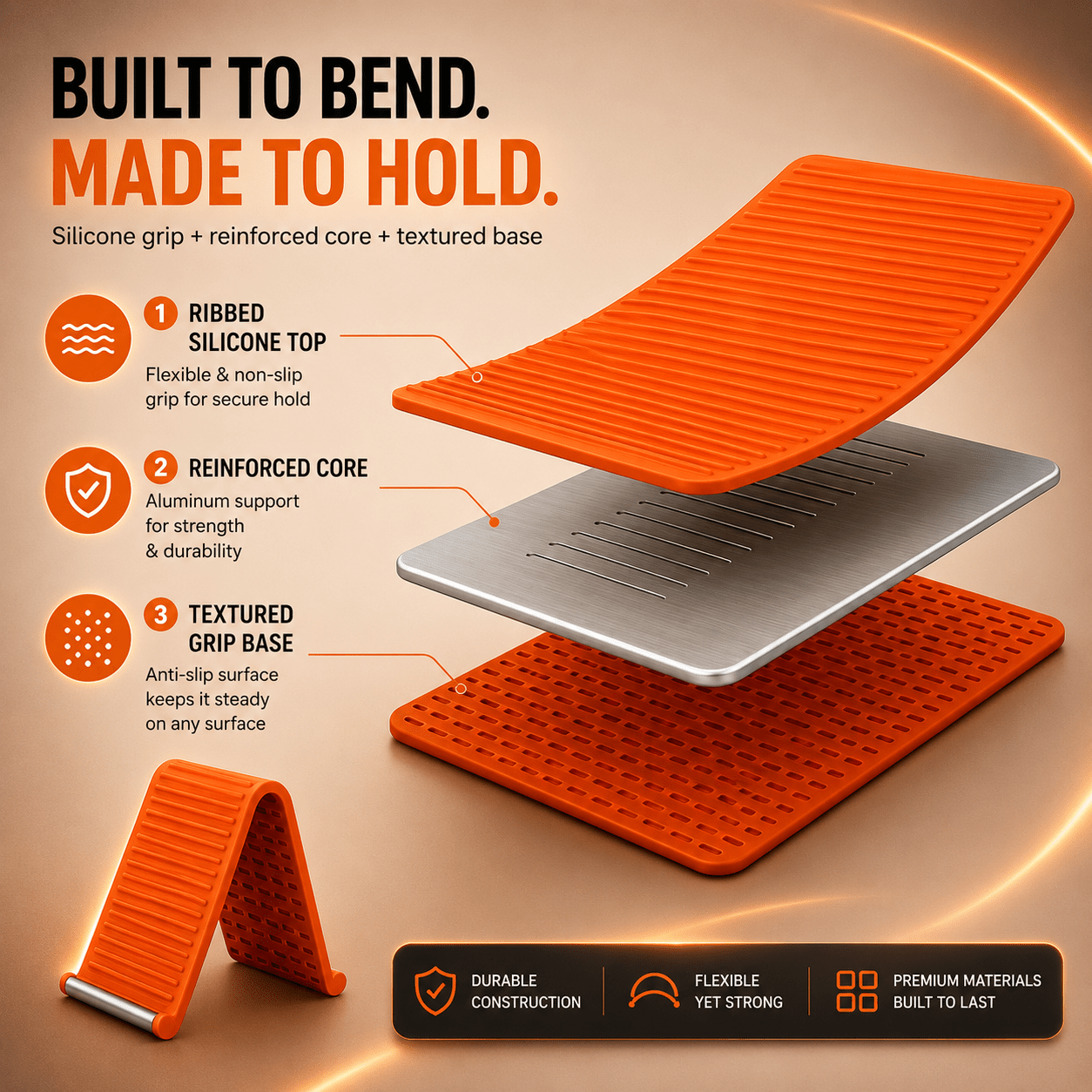 Sorted Flexible Silicone Phone Stand - SortedStuff