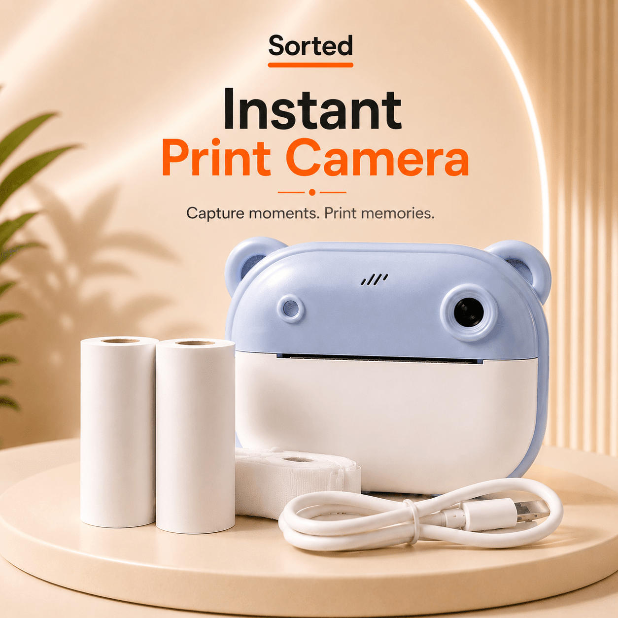 Sorted Instant Print Camera - SortedStuff