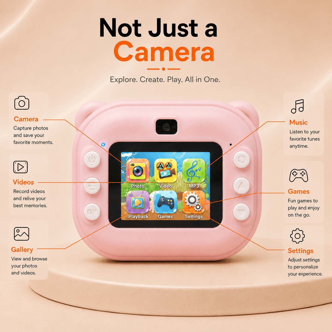 Sorted Instant Print Camera - SortedStuff